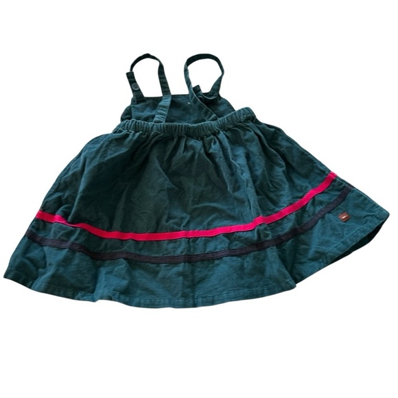 Pink and Blue Pleated Embellished Sundress - Picture 2 of 4